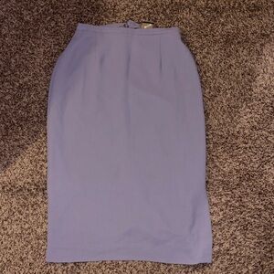 Laura Scott Lavender Pencil Skirt
